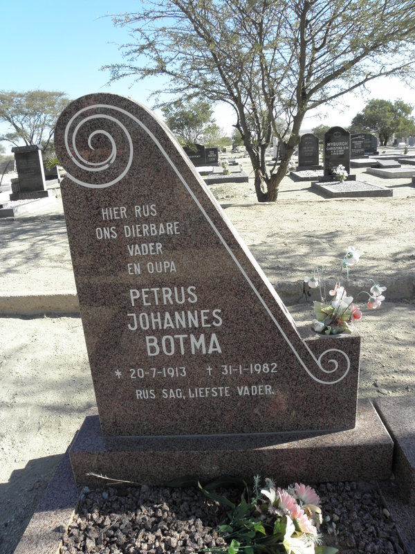 BOTMA Petrus Johannes 1913-1982