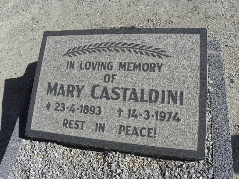 CASTALDINI Mary 1893-1974