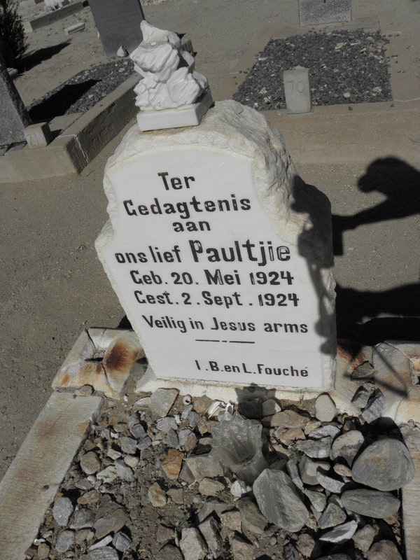 FOUCHE Paultjie 1924-1924