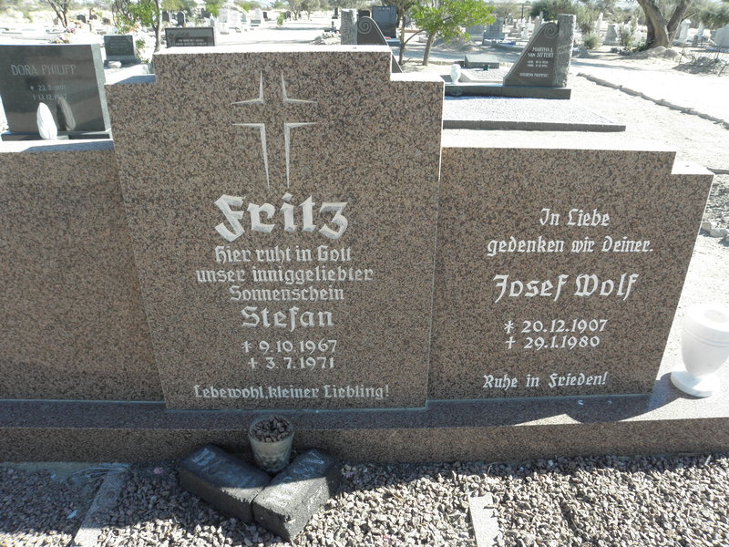 FRITZ Stefan 1967-1971 :: FRITZ Josef Wolf 1907-1980