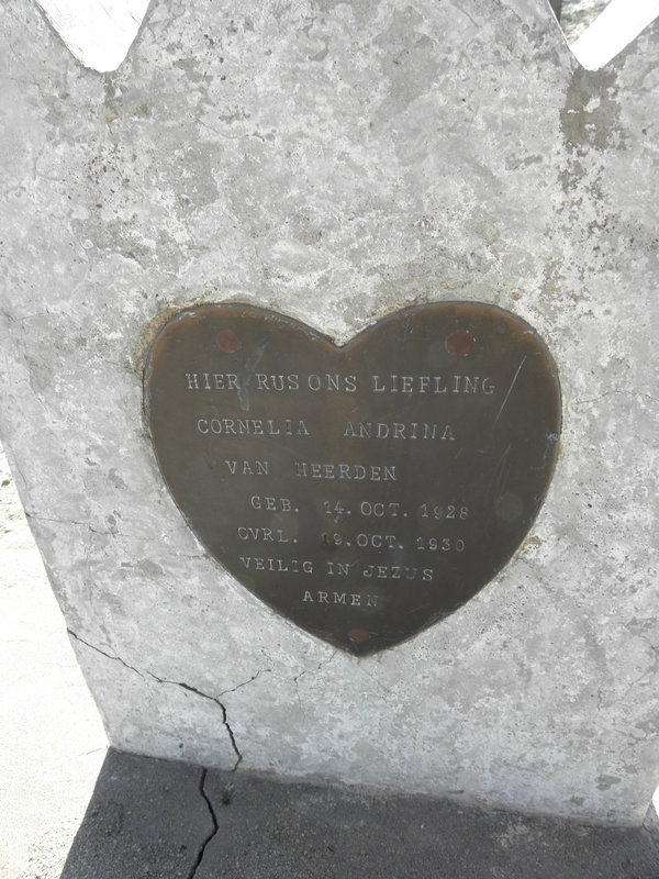 HEERDEN Cornelia Andrina, van 1928-1930
