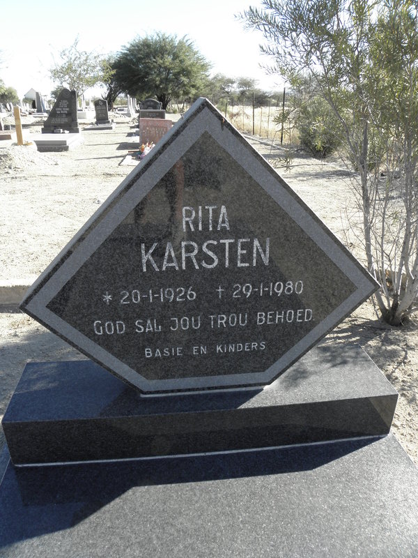 KARSTEN Rita 1926-1980