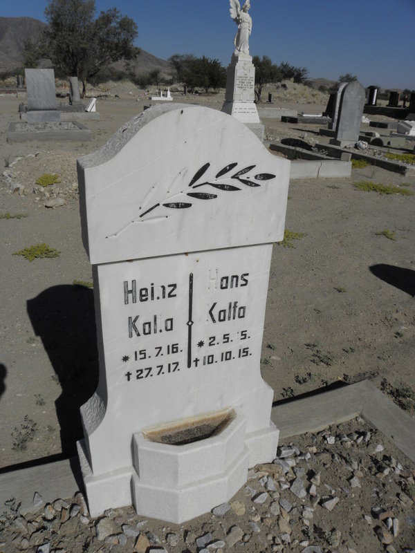 KALFA Heinz 1916-1917 :: KALFA Hans 1915-1915