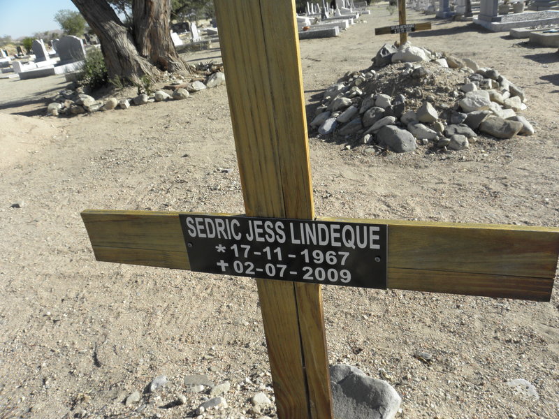 LINDEQUE Sedric Jess 1967-2009