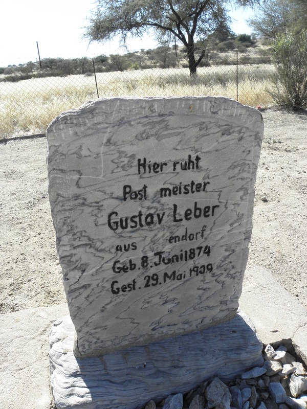 LEBER Gustav 1874-1909
