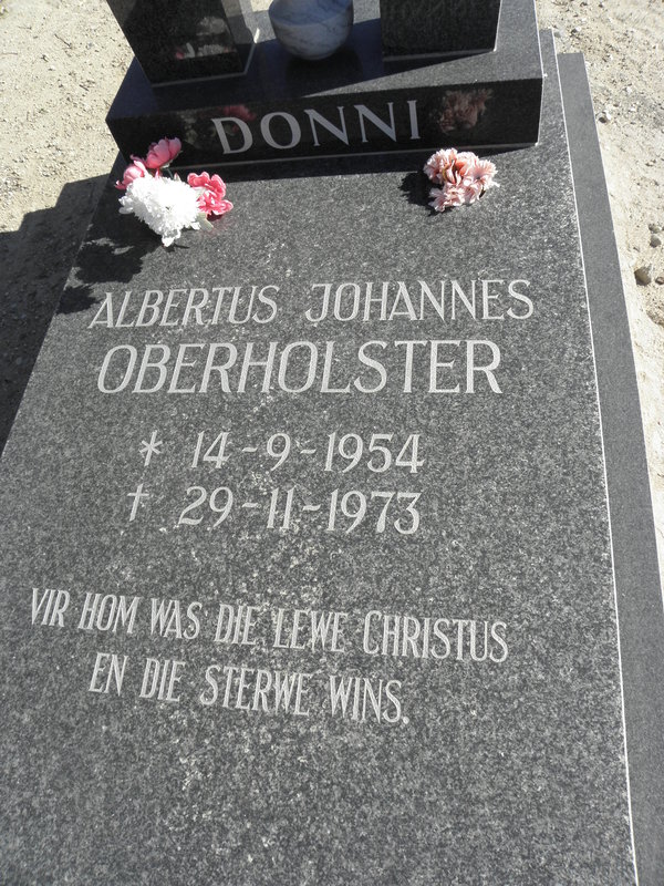 OBERHOLSTER Albertus Johannes 1954-1973