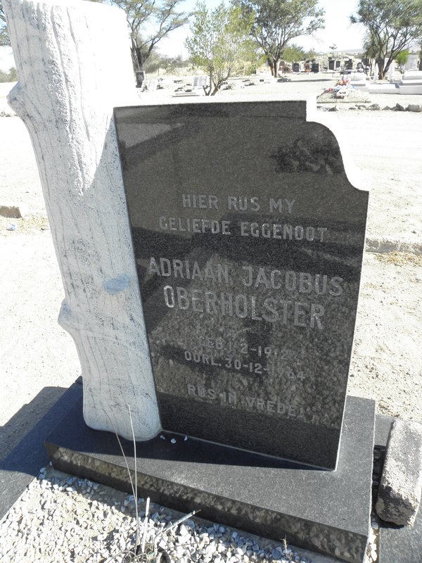 OBERHOLSTER Adriaan Jacobus 1912-1964