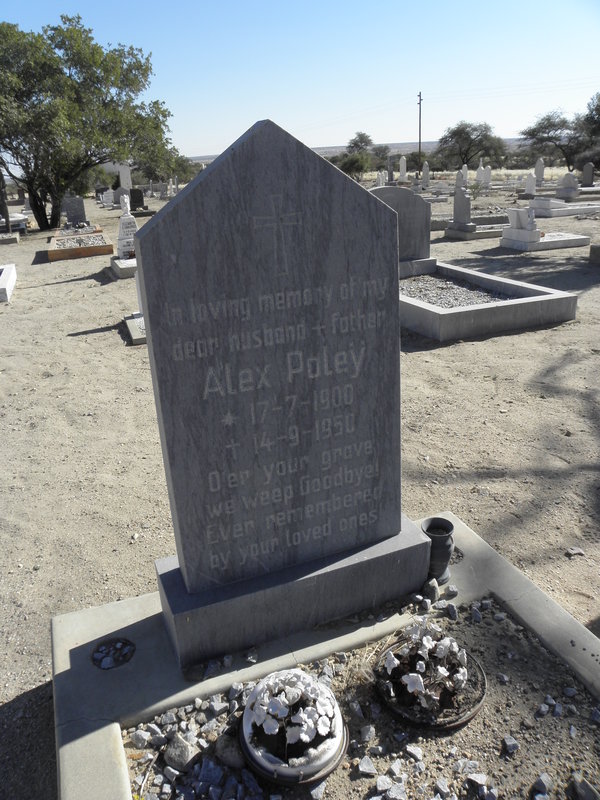 POLEY Alex 1900-1950