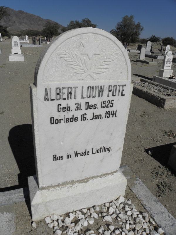 POTE Albert Louw 1925-1941