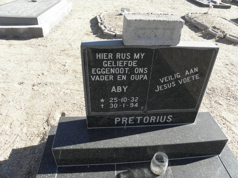 PRETORIUS Aby 1932-1994