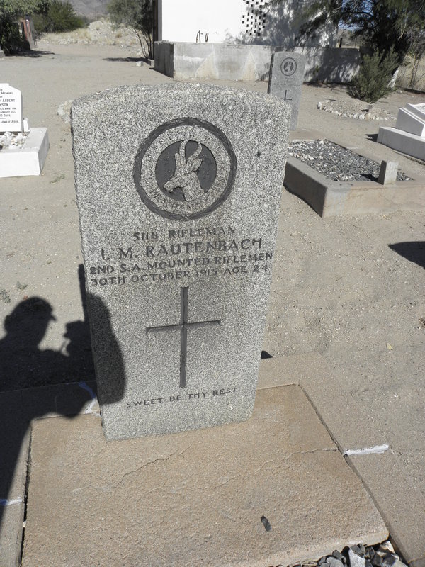 RAUTENBACH I.M. -1915