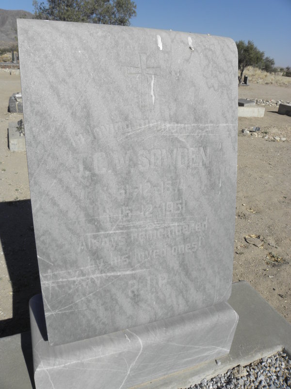SOWDEN T.C.W. 1874-1951