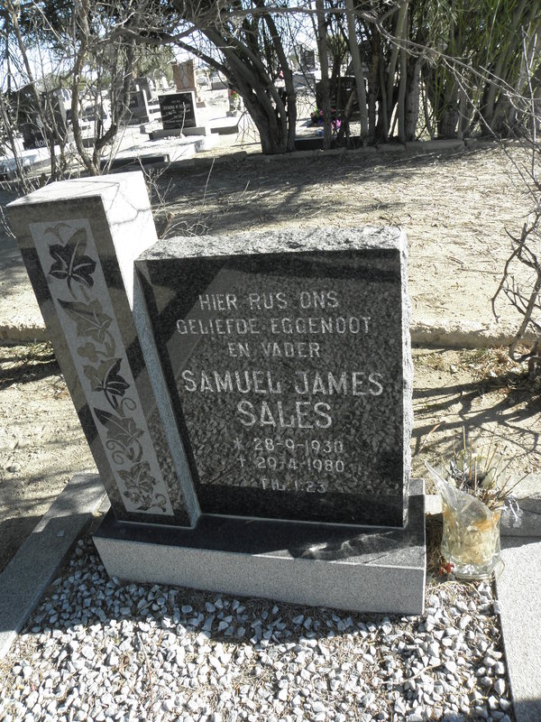 SALES Samuel James 1930-1980