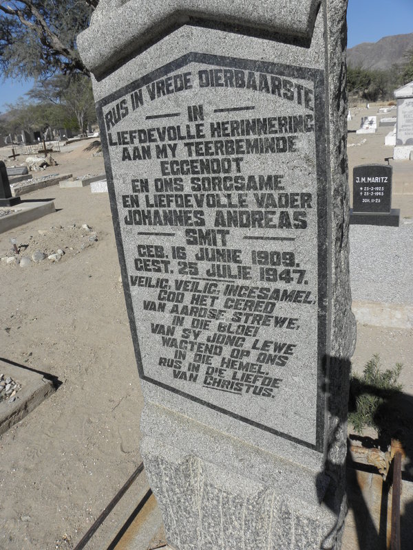 SMIT Johannes Andreas 1909-1947