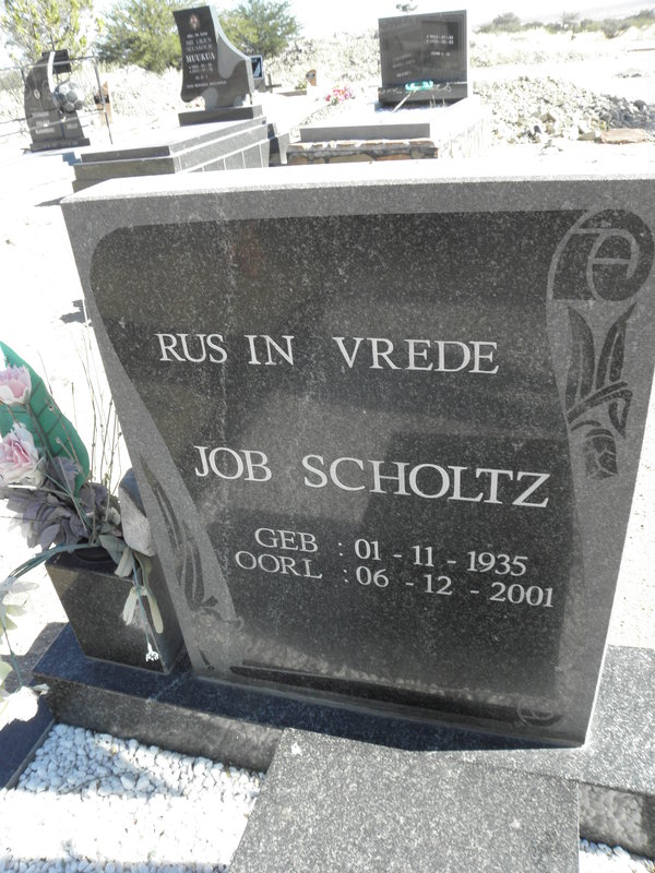 SCHOLTZ Job 1935-2001