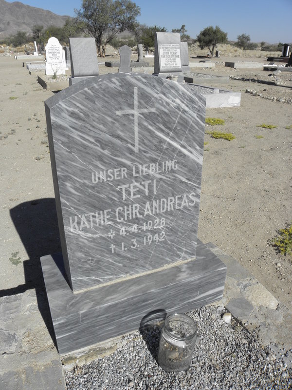TETI Kathe Chr. Andreas 1928-1942