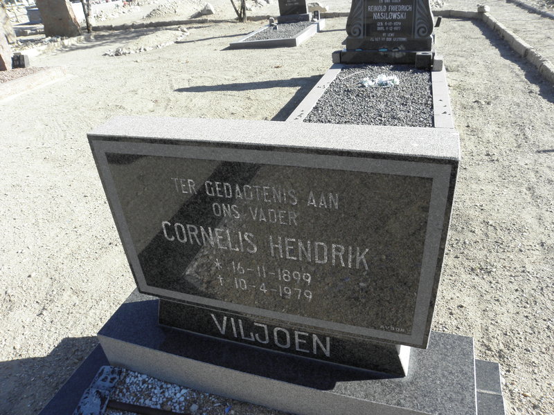 VILJOEN Cornelis Hendrik 1899-1979