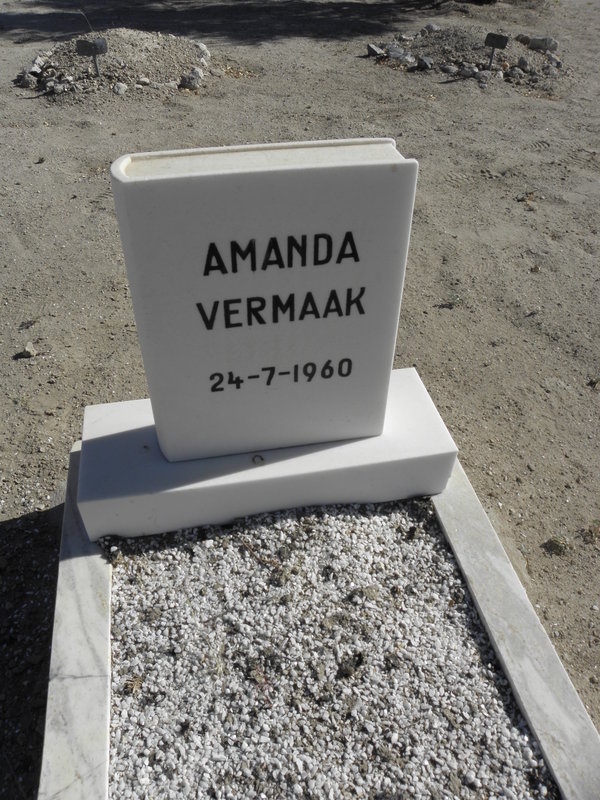 VERMAAK Amanda -1960