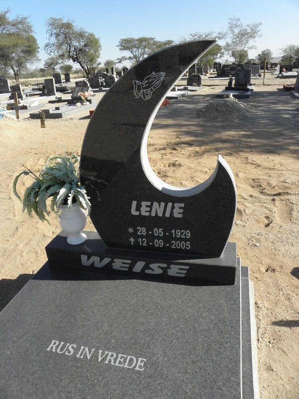 WEISE Lenie 1929-2005