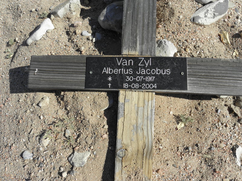 ZYL Albertus Jacobus, van 1917-2004