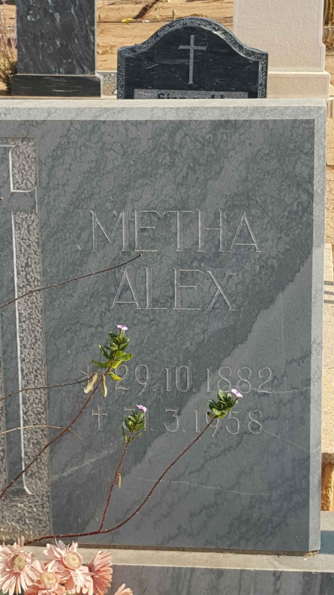 ALEX Metha 1882-1958
