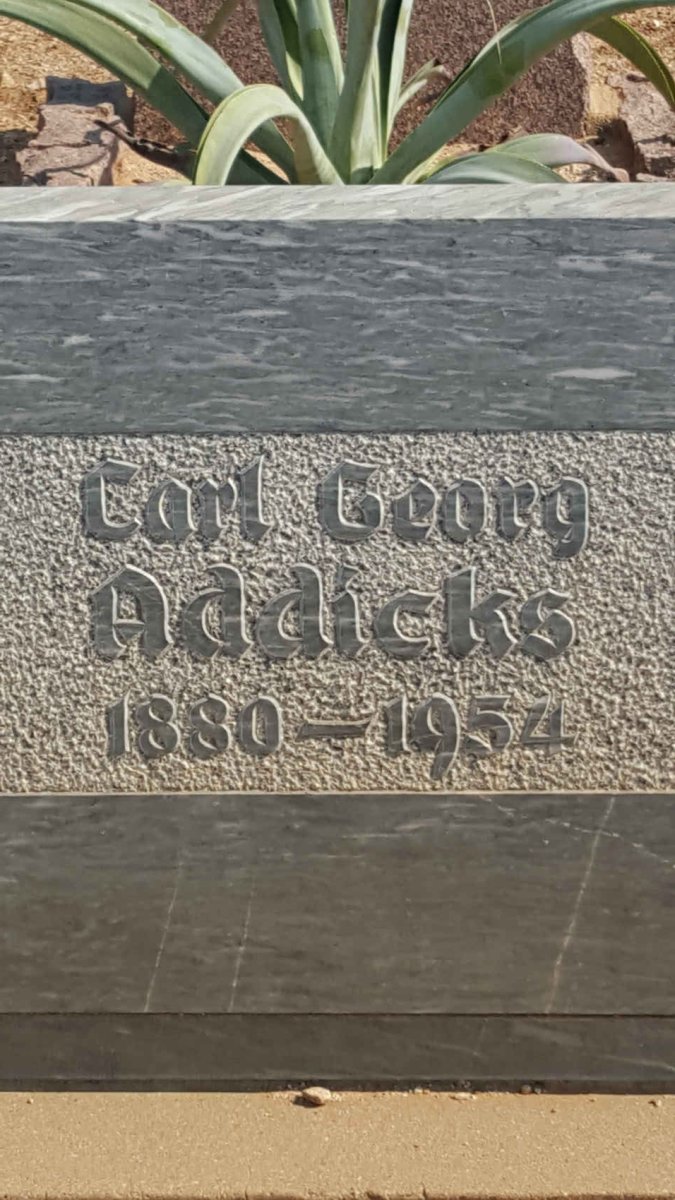 ADDICKS Carl Georg 1880-1954