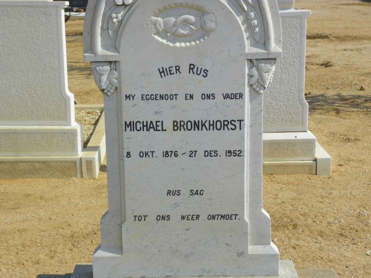 BRONKHORST Michael 1876-1952