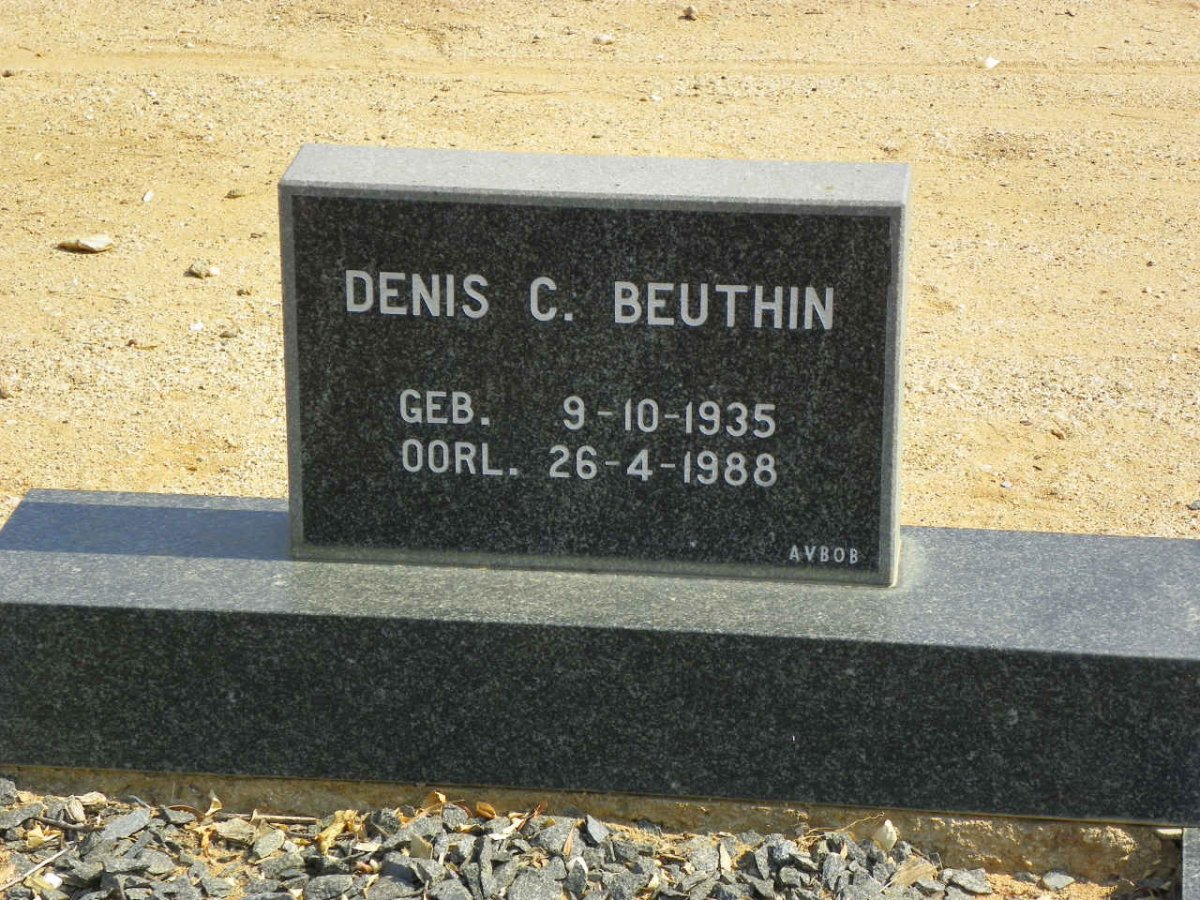 BEUTHIN Denis C. 1935-1988