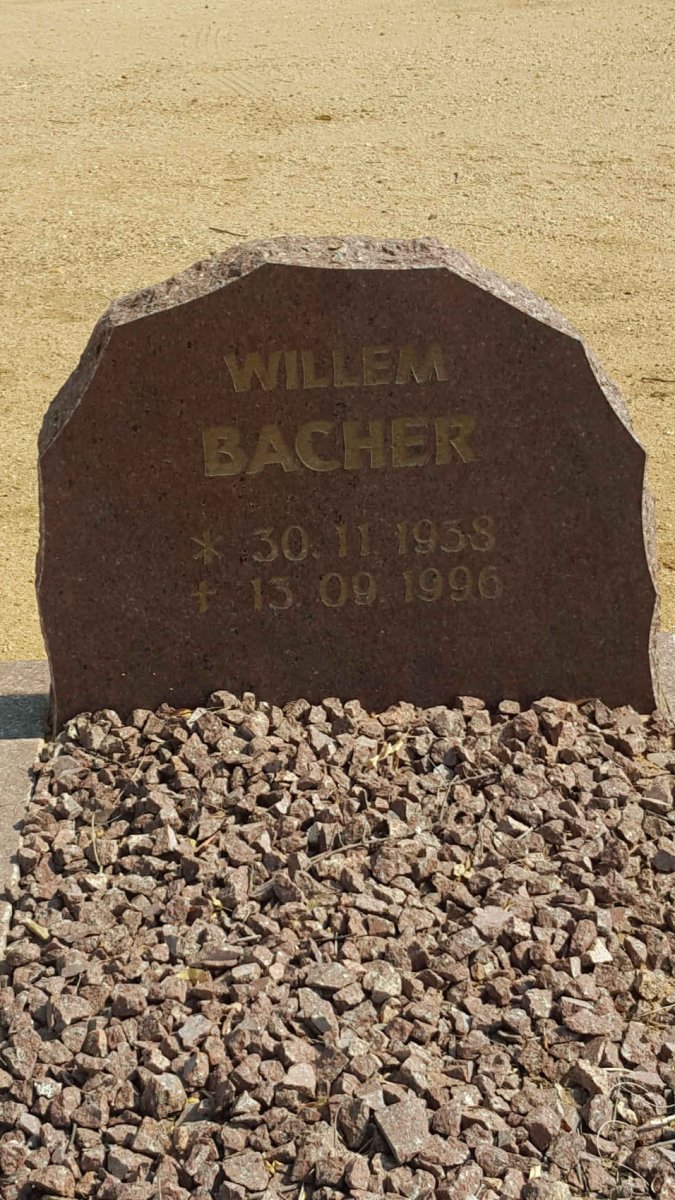 BACHER Willem 1938-1996