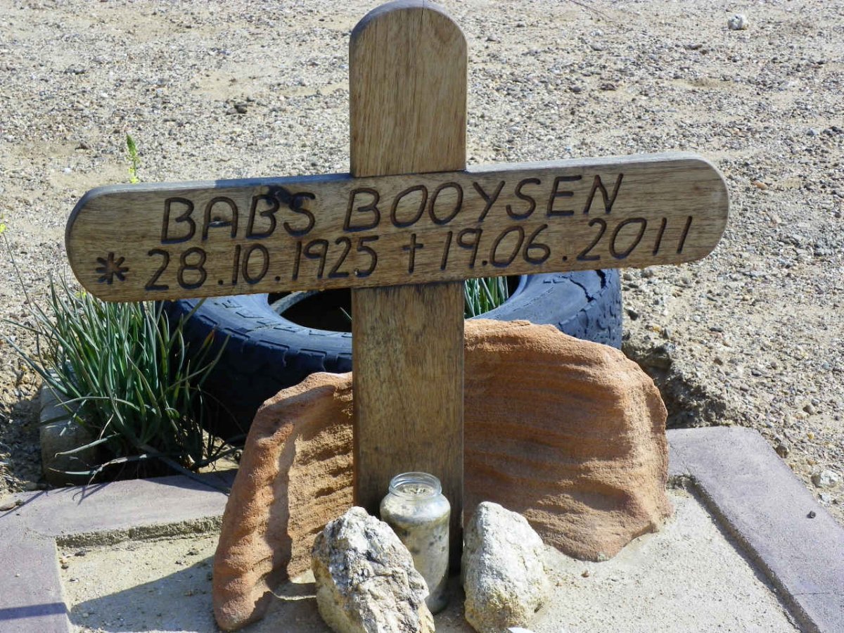 BOOYSEN Babs 1925-2011