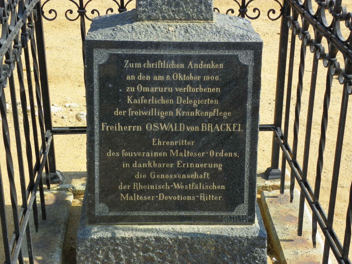 BRACKEL Oswald, von