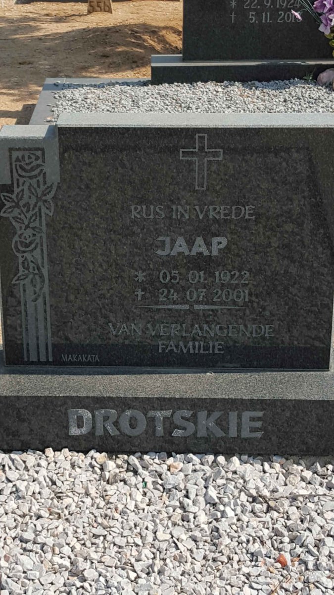 DROTSKIE Jaap 1922-2001