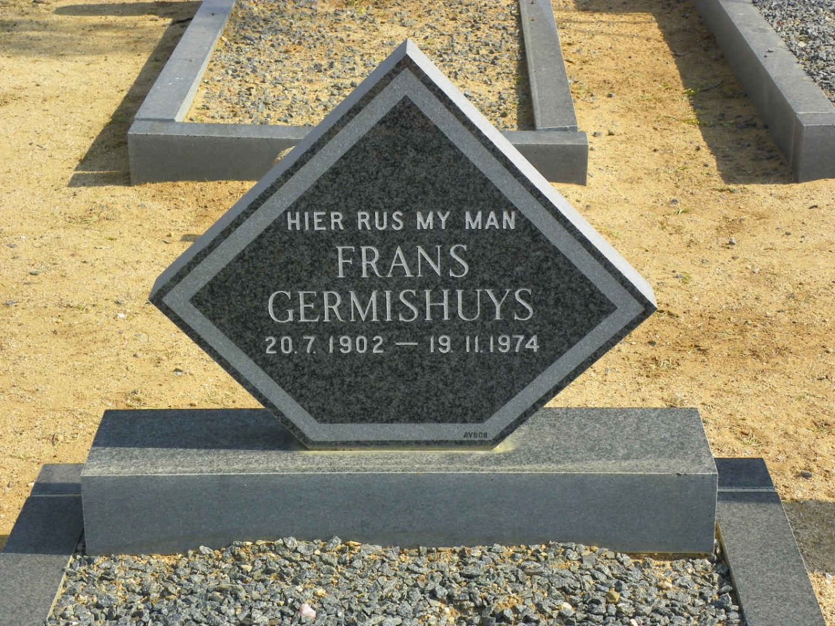 GERMISHUYS Frans 1902-1974