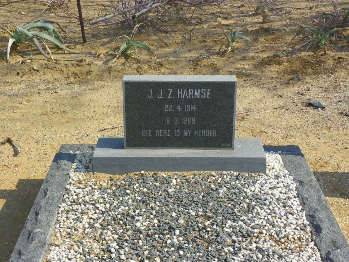 HARMSE J.J.Z. 1914-1969