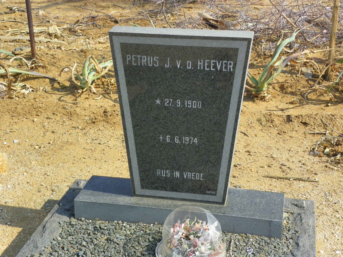 HEEVER Petrus J., v.d. 1900-1974