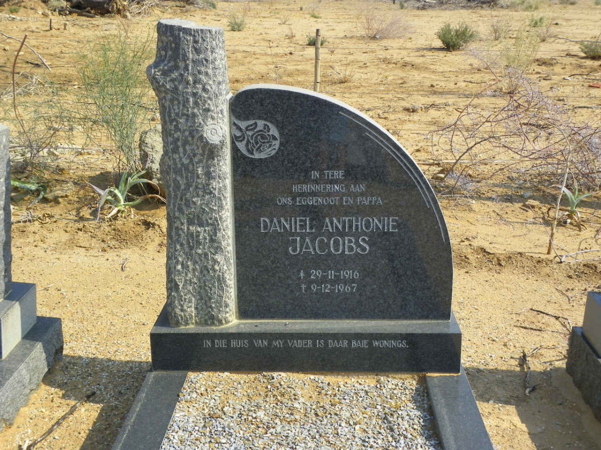 JACOBS Daniel Anthonie 1916-1967
