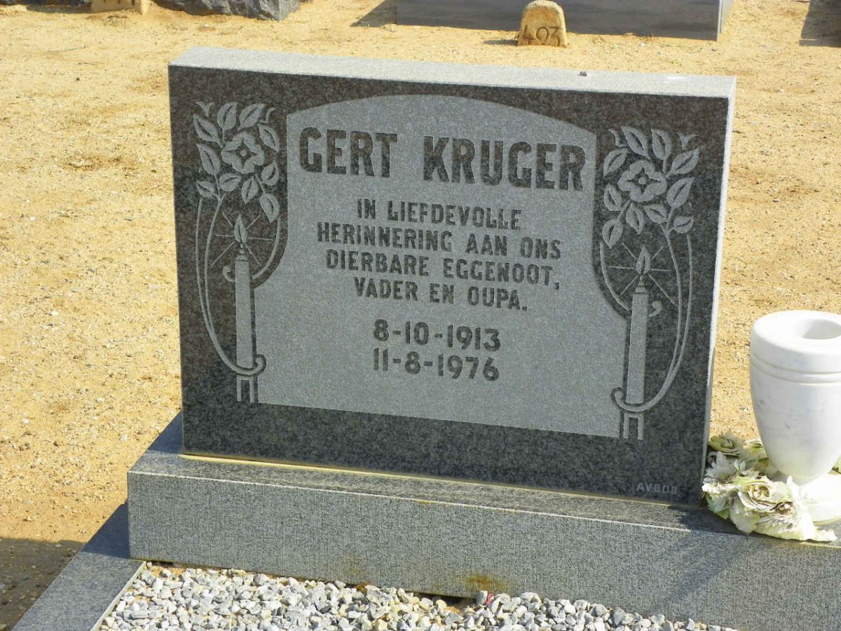 KRUGER Gert 1913-1976