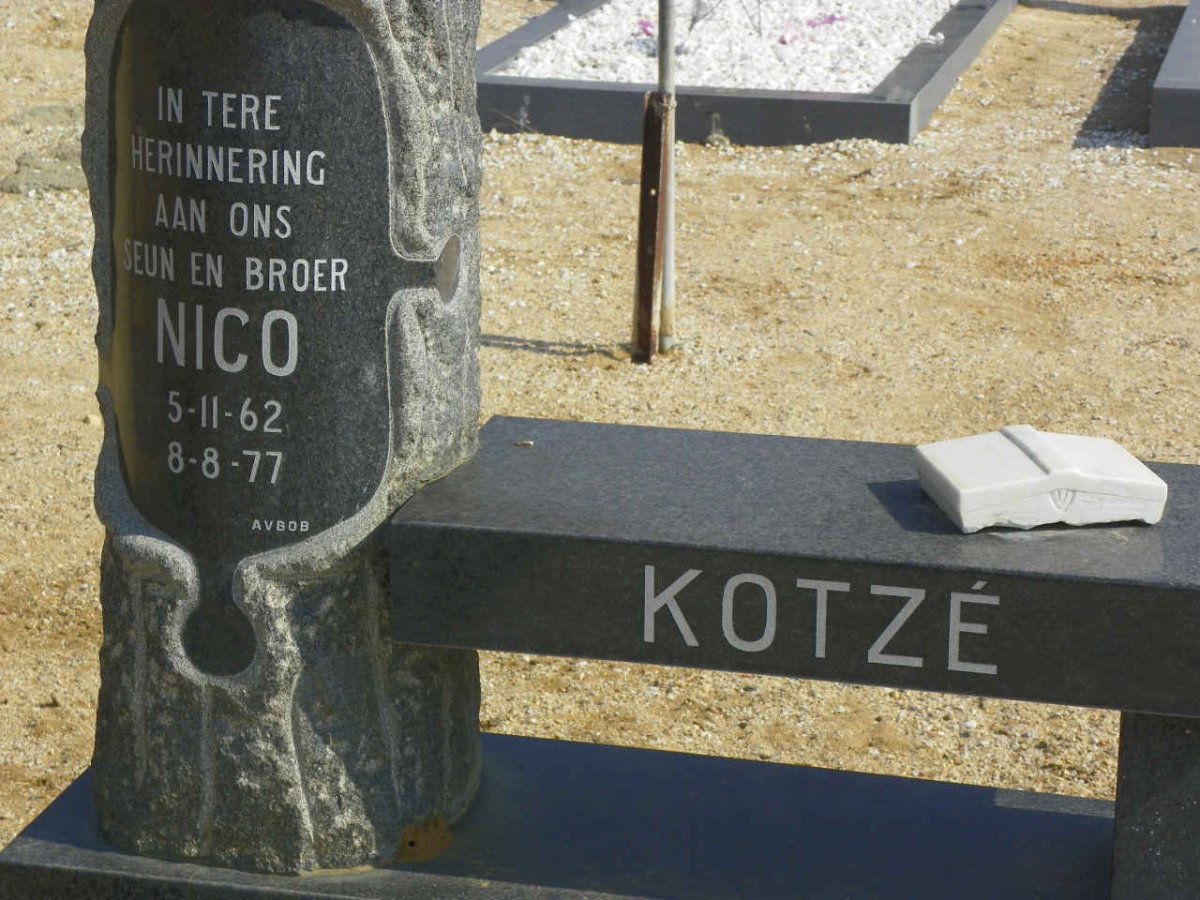 KOTZE Nico 1962-1977