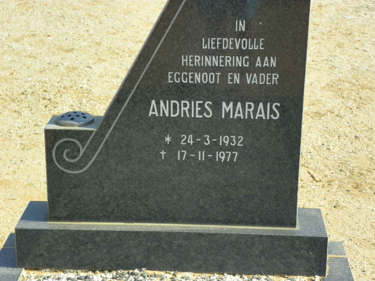 MARAIS Andries 1932-1977