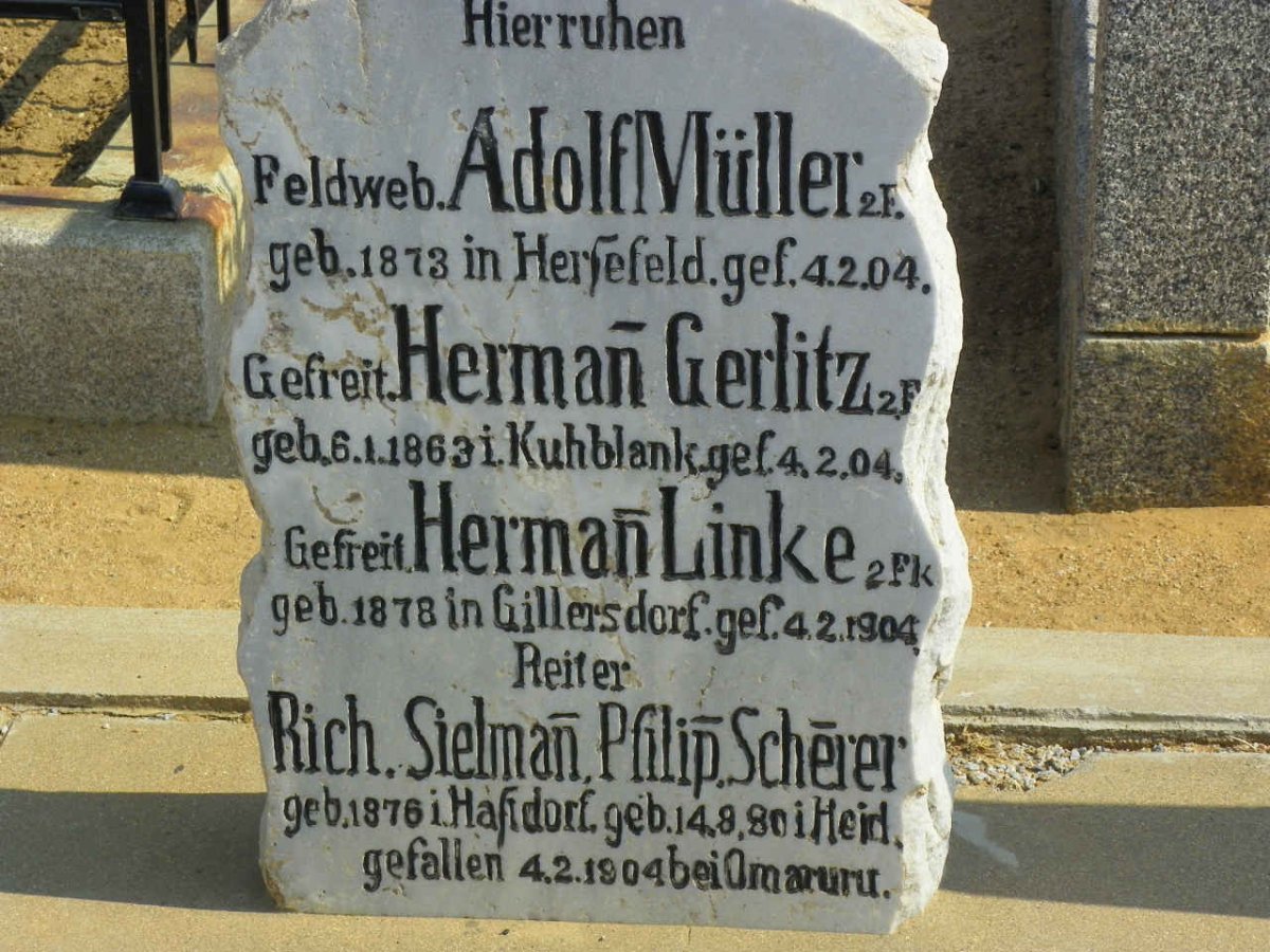 MULLER Adolf 1873-1904 :: GERLITZ Herman 1863-1904 :: LINKE Herman 1878-1904