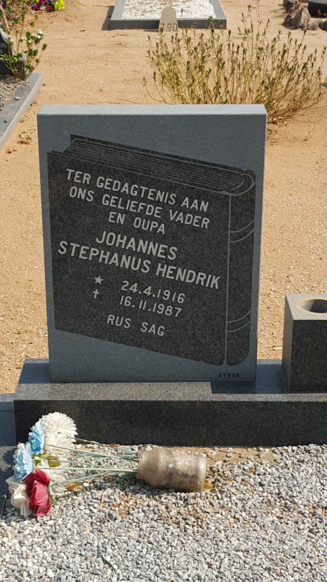 MALAN Johannes Stephanus Hendrik 1916-1987