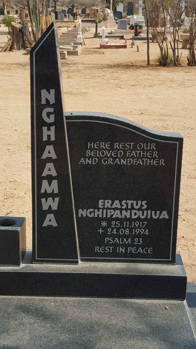NGHAAMWA Erastus Nghipanduiua 197-1994