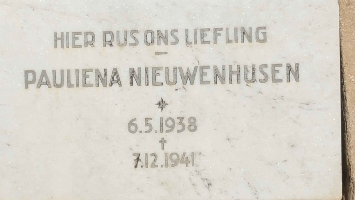 NIEUWENHUSEN Pauliena 1938-1941