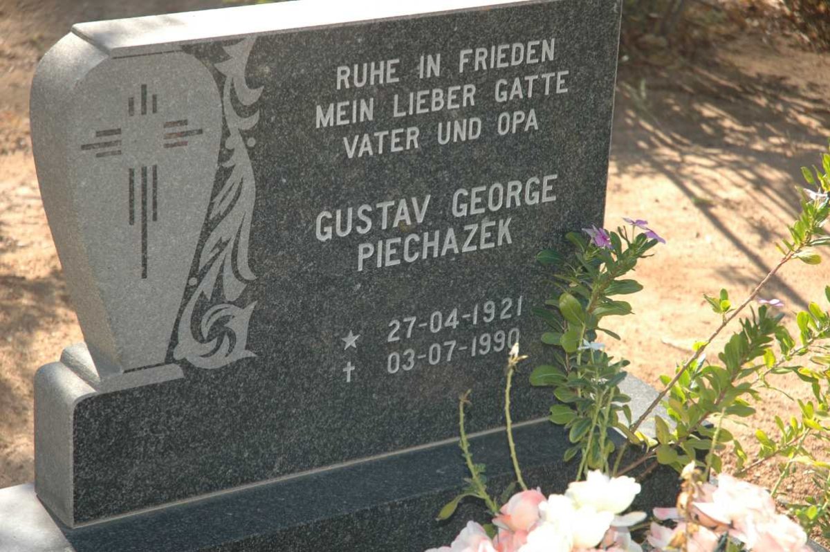 PIECHAZEK  Gustav George 1921-1990