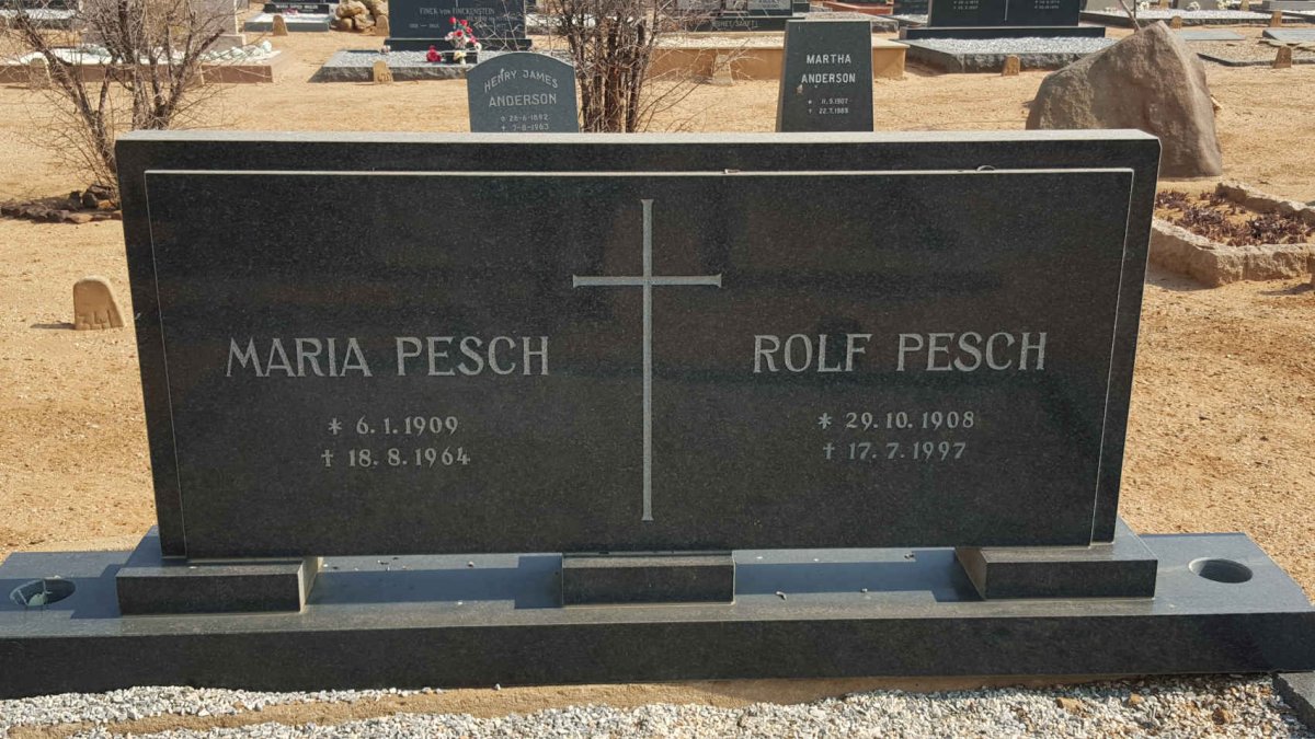 PESCH Rolf 1908-1997 &amp; Maria 1909-1964