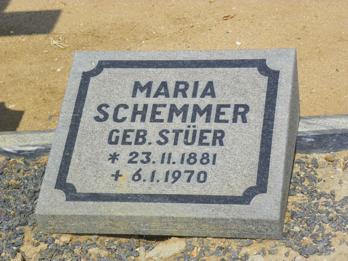 SCHEMMER August 1882-1936 &amp; Maria STUER 1881-1970