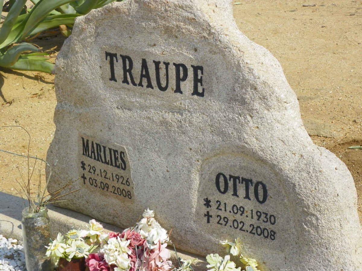 TRAUPE Otto 1930-2008 &amp; Marlies 1926-2008