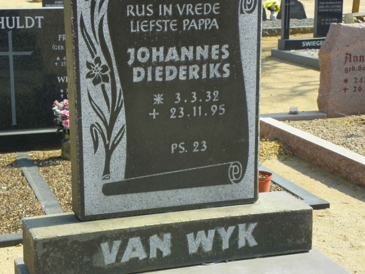 WYK Johannes Diederiks, van 1932-1995