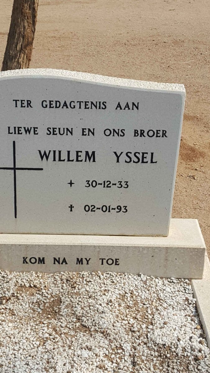 YSSEL Willem 1933-1993