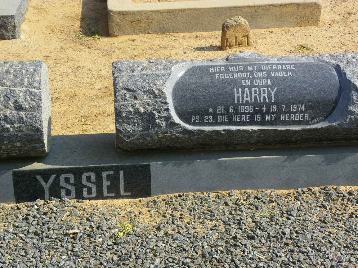 YSSEL Harry 1896-1974